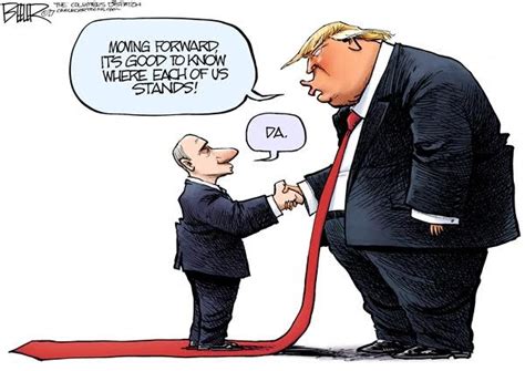 The Real Relationship Between Trump And Putin According To Cartoons