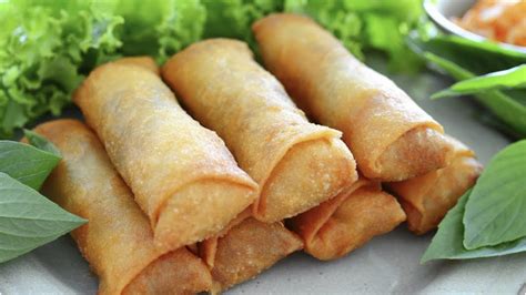 I don't know, but i tend to make all fried items during that time. Crispy Chicken Spring Rolls Recipe - Dumpling Connection