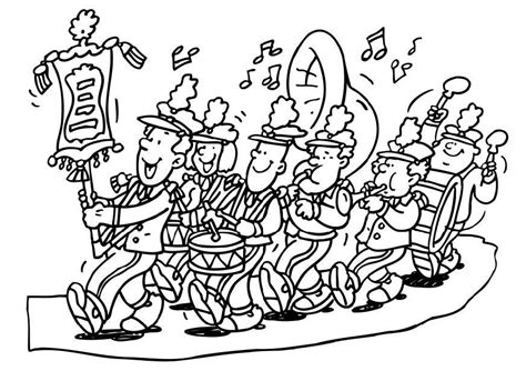 Fresh beat band coloring pack nickelodeon parents. Marching Band Coloring Pages - Kidsuki