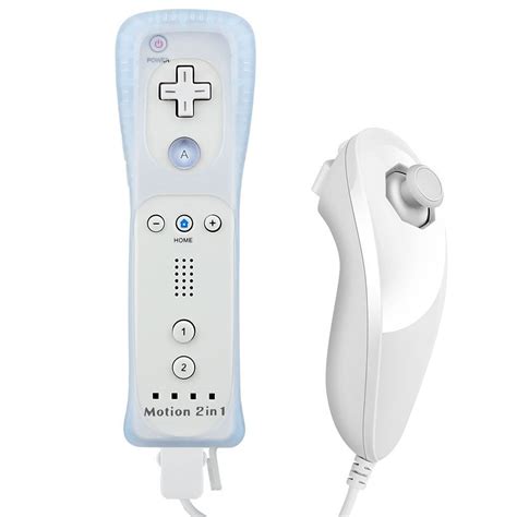 Wii Motion Plus Controller Nintendo Wii Controller And Nunchuk Motion 2