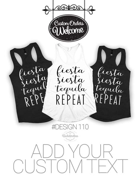 Gift for girlfriend returning from vacation. Fiesta siesta tequila repeat vacation tank top, party girl ...