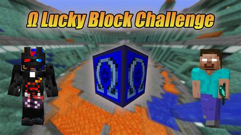 Omega Lucky Block Herobrine Challenge Youtube