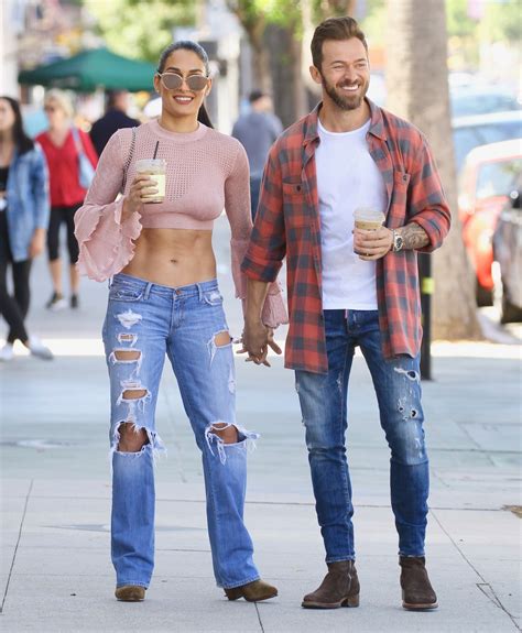 Nikki Bella And Artem Chigvintsev Share A Sweet Kiss In L A