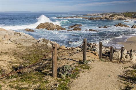 Monterey Coastline With Path Photograph By John Mcgraw Fine Art America
