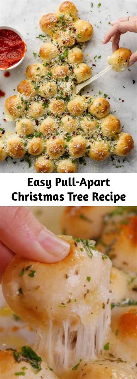 Finger foods are the best for keeping your guests satisfied until the main meal is served. Easy Pull-Apart Christmas Tree Recipe - Mom Secret Ingrediets