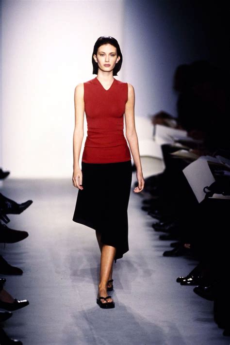 Calvin Klein Collection Spring 1997 Ready To Wear Fashion
