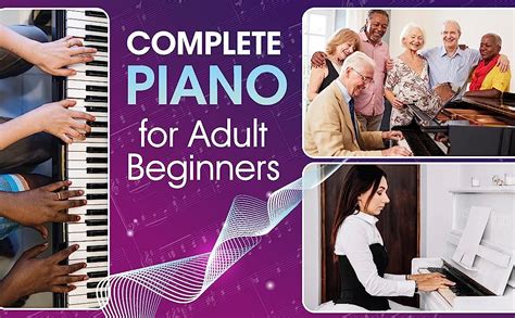 Complete Piano For Adult Beginners Theory And Practice Uk White Book Open