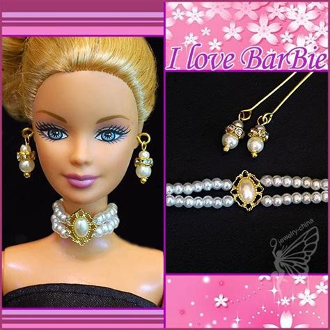 Barbie Doll Jewelry Barbie Necklace Barbie Doll Accessories Doll