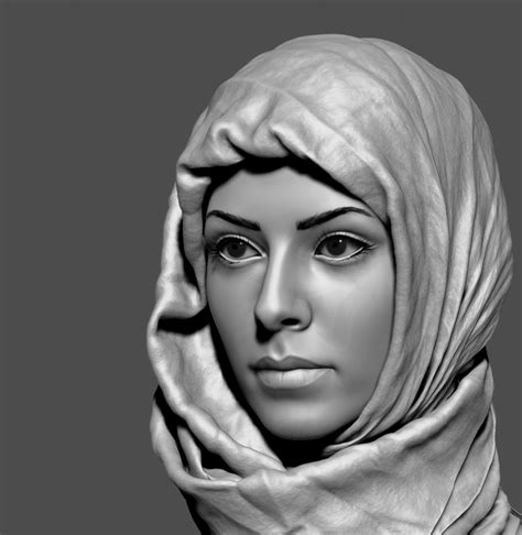 Artstation Hijab 2 Eugene Fokin