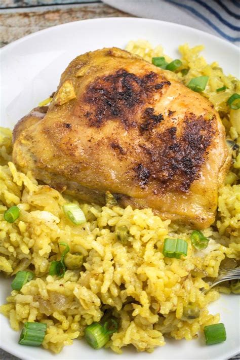 Tender chicken breast smothered in a creamy garlic sauce is irresistible. One Pot Lemon-Garlic Chicken with Yellow Rice | Lemon ...