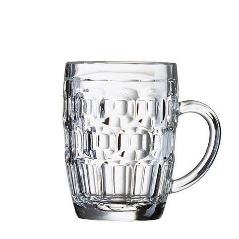 Britannia Glass Dimple Beer Mug 1659030 Reward Hospitality