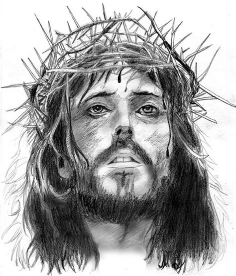 Jesus Christ Crown Of Thorns By Julio Molina Muscara