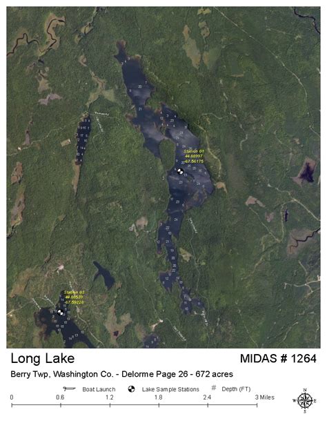 Lakes Of Maine Lake Overview Long Lake Northfield Wesley T18 Ed