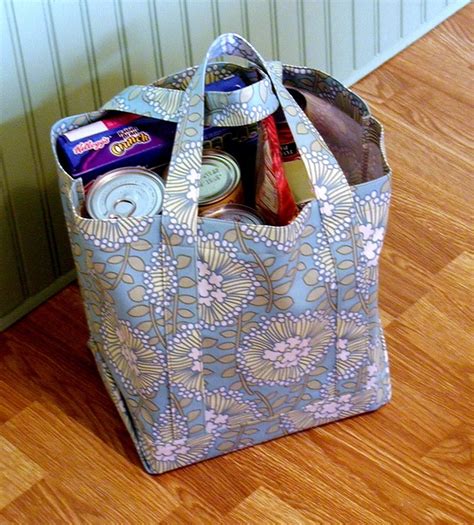 Free Printable Reusable Grocery Bag Pattern Iucn Water