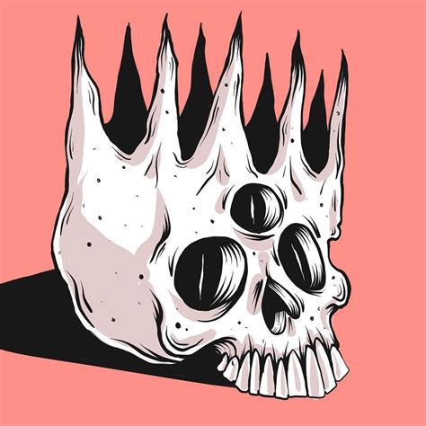 Classy Skull Art By Bjornism Disturbed Darkcomforts