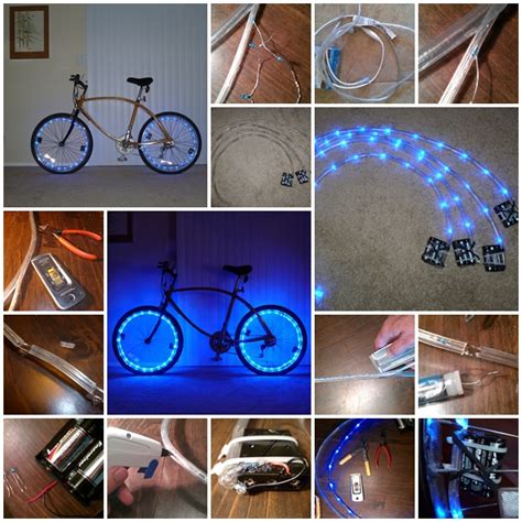 The gps tracker, designed by johan, is like lojack for your bicycle. Wonderful DIY Bicycle Rim Lights