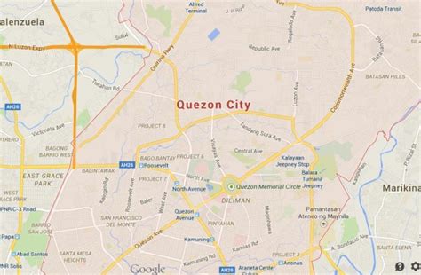 Quezon City Barangay Map