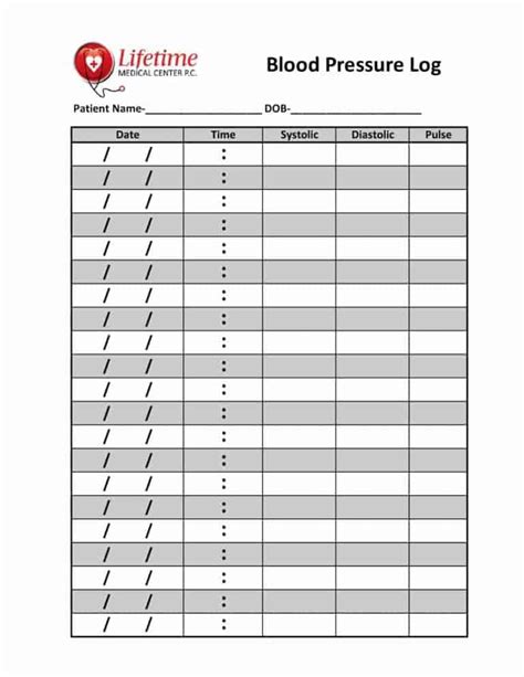 Free Printable Blood Pressure Chart By Age Fbnelo