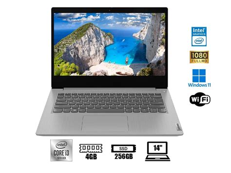Laptop Lenovo Core I3 10110u Ideapad 3 14iml05 Pantalla 14 Pulgadas
