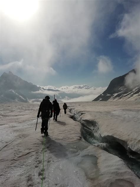 Dlr Earth Observation Center Flight Campaign On The Aletsch Glacier