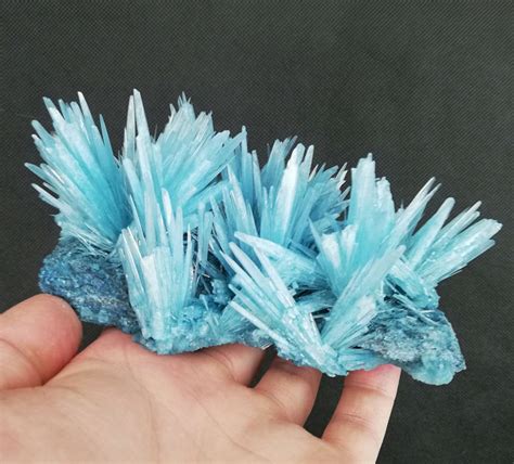 Huge Aqua Blue Apatite Crystal Cluster 15×95×65 Cm 359 G Catawiki
