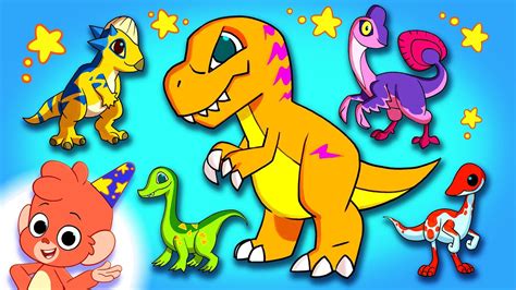 Club Baboo Learn Dinosaurs For Kids Dinosaur Cartoon Videos Dino