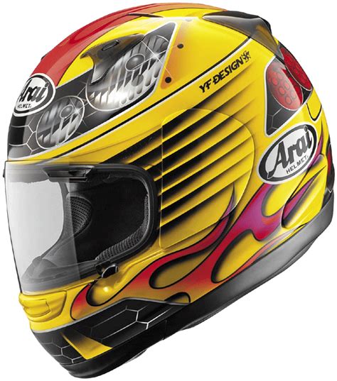 Using classic lines and a bold black/red/gold colour combination to gr. Arai Profile Full Face Helmet - Hot Rod - Arai ...