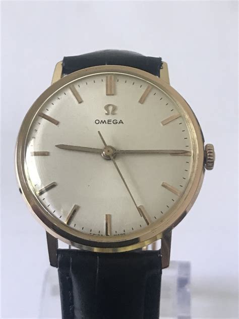 Used vintage omega automatic man's watch ; PRICE REDUCED / FS: Vintage (1963) Omega 18k Solid Gold ...