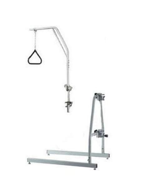 Lumex Versa Helper Trapeze With Floor Stand For Trapeze Gray