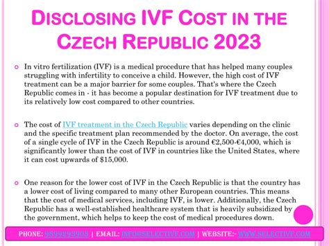 ppt ivf cost in the czech republic powerpoint presentation free download id 12143184