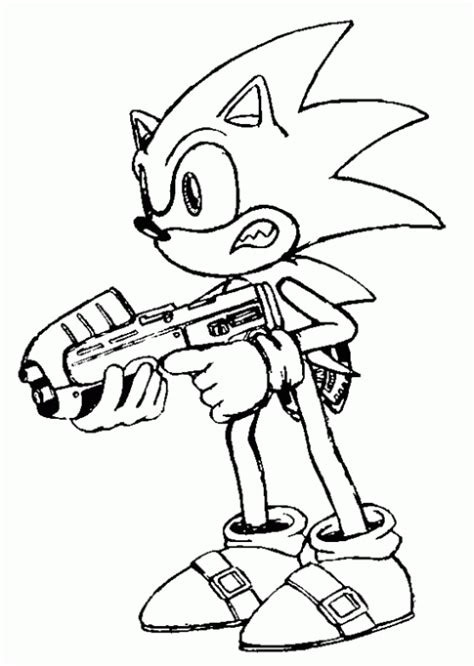 Desenhos Do Sonic Para Imprimir Colorir E Pintar Desenhos Para Pintar