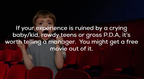 25 Secrets You Never Knew About The Movie Theater Wow