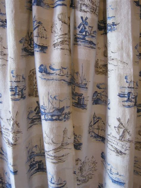 Stunning 2 Pairs Of Vintage 1950s Curtains £3500 A Pair