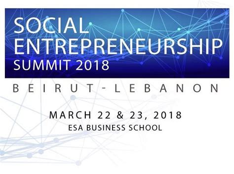 The billions of people living without access to electricity, those without clean water, or in my case, the millions of migrant paying up to 12% in transfer fees when sending money home to their families. Social Entrepreneurship Summit 2018 « Lebtivity