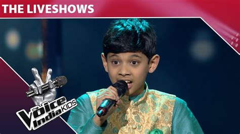 Ishaan Tangirala Performs On Kuhu Kuhu Bole The Voice India Kids