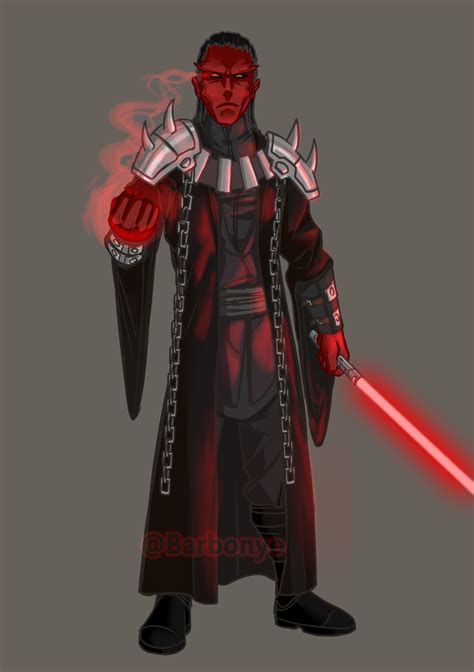 A Commission Of A Sith Pureblood Pc I Drew Swrpg