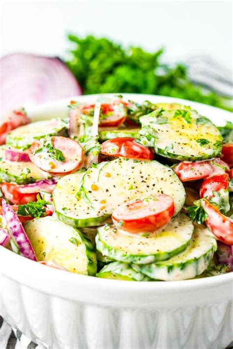 Easy Cucumber Tomato Salad Recipe Sugar And Soul