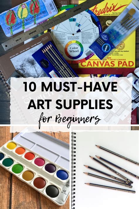 10 Must Have Art Supplies For Beginners Feltmagnet