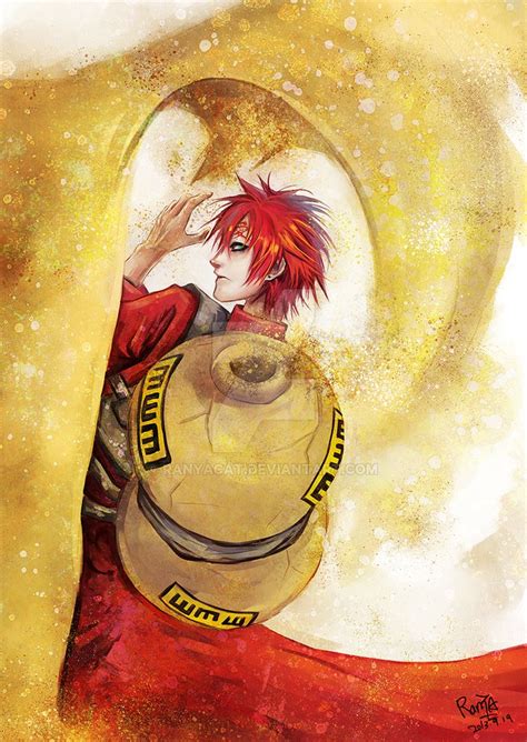 Gaara And Sand By Ranyacat On Deviantart