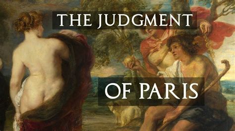 The Judgment Of Paris Origins Of The Trojan War Youtube