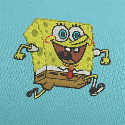 Spongebob Stickmuster Zum Download — Downloadstickmuster Stickdateien Online Kaufen