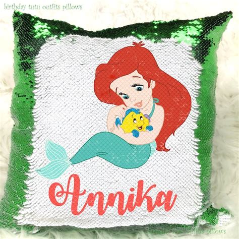 Mermaid Pillow Etsy