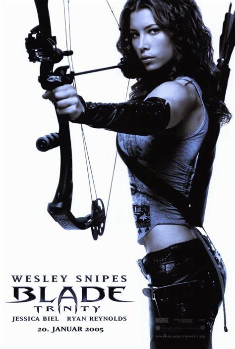 Blade Trinity 27x40 Movie Poster 2004 Jessica Biel Marvel Movie