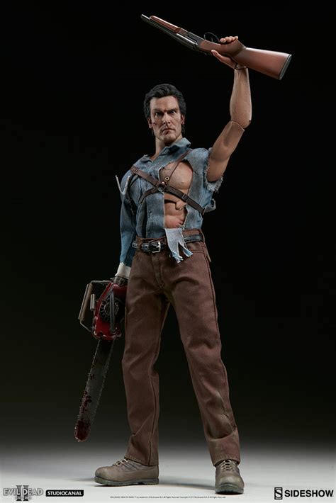 Ash williams is awesome am right folks ya i'm right. Evil Dead II Ash Williams Sixth Scale Figure by Sideshow ...