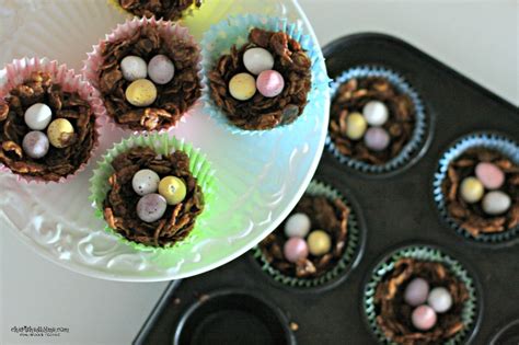 Chocolate Cornflake Easter Nests Cherished By Me