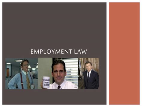 Ppt Employment Law Powerpoint Presentation Free Download Id1557404