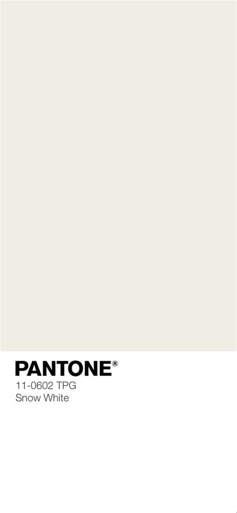 Pantone Pure White