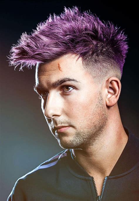 Show Off Your Dyed Hair 10 Colorful Mens Hairstyles 2022