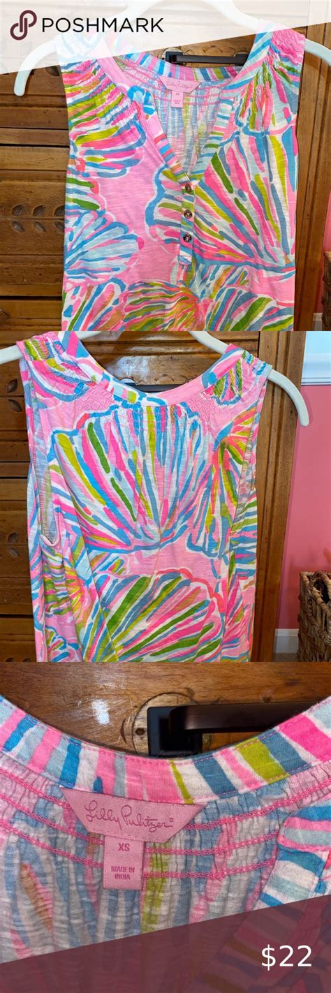 Lilly Pulitzer Essie Tank Top Lilly Pulitzer Lilly Pulitzer Tops