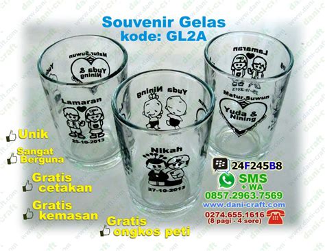 Mulai dari souvenir pernikahan yang sederhana, mewah, hingga unik, semuanya bisa dicoba. Souvenir Gelas Murah, Gelas Souvenir, Souvenir Gelas Nikah ...